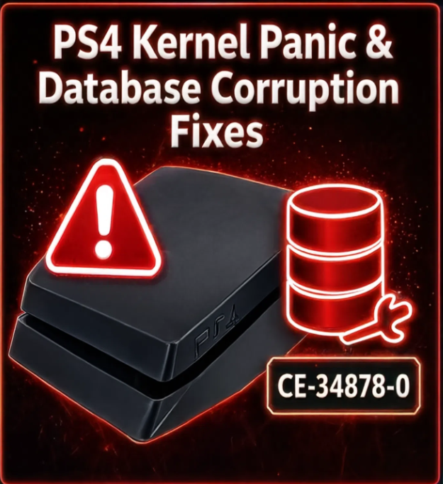 PS4 Kernel Panic & Database Corruption Fixes