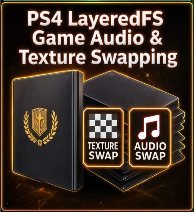 PS4 LayeredFS Game Audio & Texture Swapping